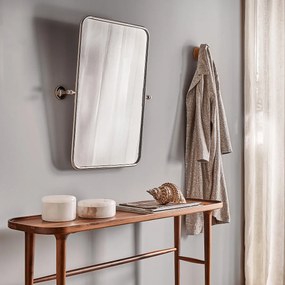 Chroom kantelspiegel H75,5cm Cassandre