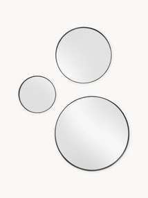 Ronde wandspiegelsset Lacie, 3-delig