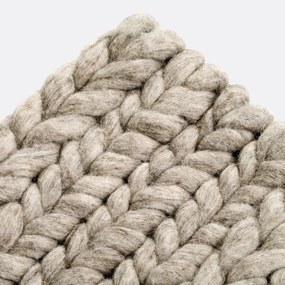 Wollen vloerkleed, Diano, tricot effect