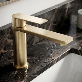 Wastafelkraan REA Hunter Brush Gold Low