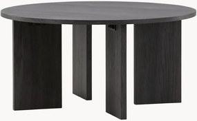 Ronde salontafel Askerön in houtlook