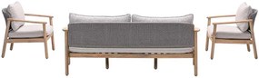 Garden Impressions Yucatan loungeset 4-delig - acacia