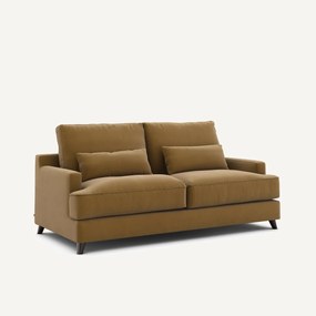 Slaapbank in linnen fluweel, ALWINE