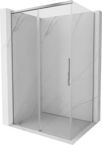 Mexen Rox douchecabine schuifdeur 140 x 80 cm, transparant, chroom - 8C2-140-080-01-00