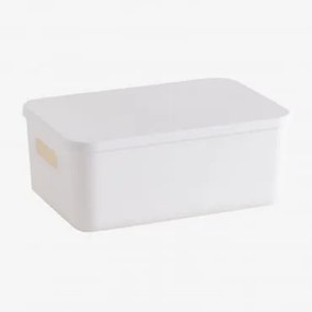 Yure Polypropyleen Organizer Box Wit & ↑12 Cm - Sklum