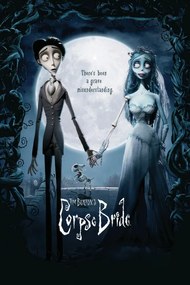 Kunstafdruk Corpse Bride - Victor & Emily