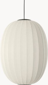Handgemaakte grote LED-hanglamp Knit-Wit
