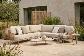 Hoek loungeset 5 personen Rope Zand/Beige  Coco Amici