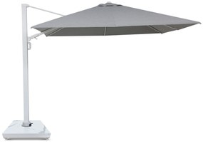 Zweefparasol 3x3m S2 Excellent (excl. voet) Grijs-antraciet Camello Luna