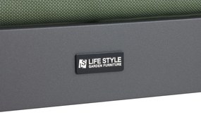 Tuinstoel Aluminium Grijs-antraciet Lifestyle Garden Furniture Luca