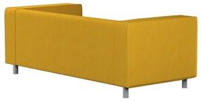 Dekoria IKEA zitbankhoes voor Klippan 2-zitsbank, mosterdgeel