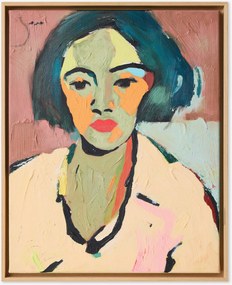 Ingelijste canvasprint zelfgemaakt