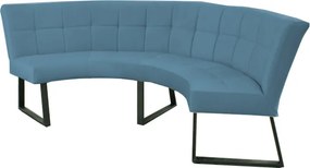 Eetkamerbank - Amsterdam - stof Element petrol 14 - geschikt voor tafel 150 cm