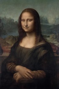 Kunstreproductie Mona Lisa, Leonardo da Vinci