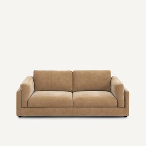 Slaapbank in stonewashed fluweel, CESAR