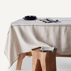 Tafelkleed in gewassen linnen, Tojos