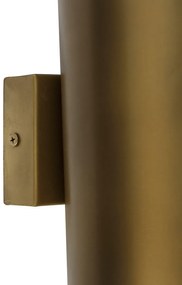Industriële wandlamp messing 6-lichts - Whistle Industriele / Industrie / Industrial G9 cilinder / rond Binnenverlichting Lamp