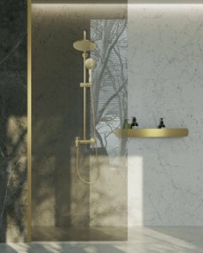Badkamerplank SF03 45cm gold brush