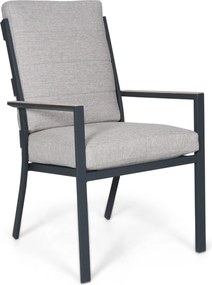 Tuinstoel Aluminium Grijs-antraciet Lifestyle Garden Furniture Lecce