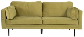 Jörn 3-Zitsbank - Aya - Groen - Fluweel - Jörn