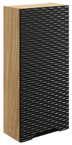 Comad Ocean Black halfhoge kast 75cm zwart