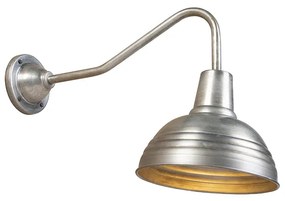 Industriële wandlamp antiek zink - Tay Industriele / Industrie / Industrial, Landelijk E27 rond Binnenverlichting Lamp