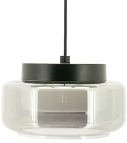 By-Boo Pivot Enkele Hanglamp Rookglas