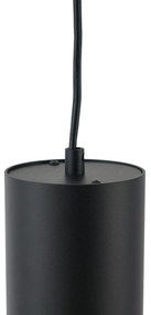Moderne hanglamp zwart voor railsysteem 1-fase GU10 70mm - Iconic Holt