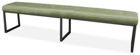 Eetkamerbank Atlanta | stof Element lichtgroen 11 | 160 cm breed