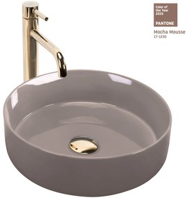 Opzetwastafel Rea Sami Beige Shiny