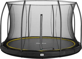 Salta trampoline Comfort Edition Ground - Diameter 366 cm - Rond - Zwart