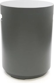 Happy Cocooning Enclosure Round Bijzettafel - Smokey Anthracite - Ø40 x 55 cm - Composiet