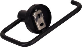 Plieger Vigo toiletrolhouder zonder klep mat zwart