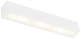 Moderne wandlamp wit 3-lichts - Tjada Novo Modern G9 Binnenverlichting Gips Lamp