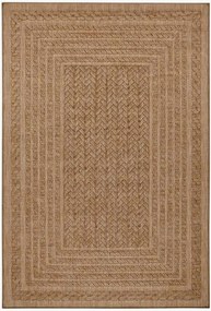 Binnen- & buitentapijt Limonero in jute-look