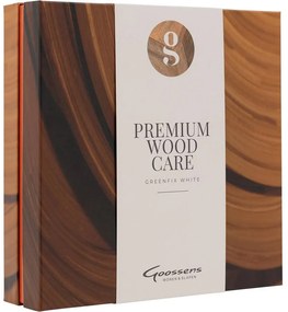 Goossens Meubelolie Kleur Premium Wood Care Kit, Greenfix white tbv meubels in witte olie