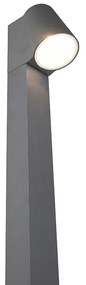 Moderne staande buitenlamp antraciet incl. LED - Uma