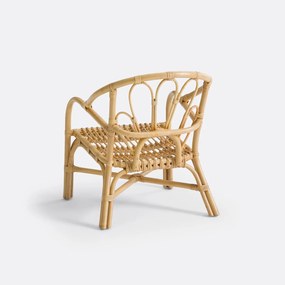 Fauteuil in rotan, voor kinderen, Roxana