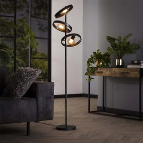 Vloerlamp Metalen Ringen