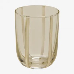 Pack Van 4 Glazen Van 28,5 Cl In Jalviana-glas Tapioca Beige - Sklum
