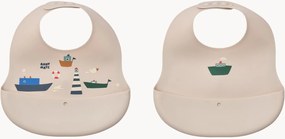 Siliconen slabbetjes Ember, 2-delig