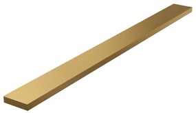 Brauer los multifunctioneel tegelinlegrooster 80cm geborsteld goud PVD