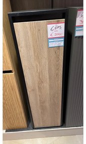 BRAUER kolomkast 120x35x35cm rechtsdraaiend met legno calore front blackwood OUTLETSTORE sw72258/sw295851