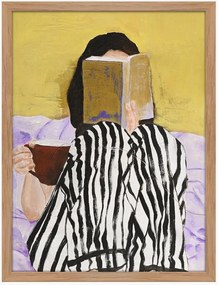 Ingelijste digitale print Reading