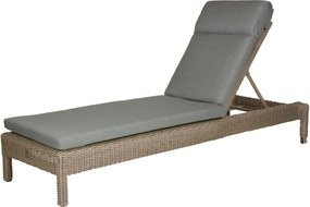 4 Seasons Outdoor Mambo sunbed, pure SALE  Ligbed    beige weerbestendig