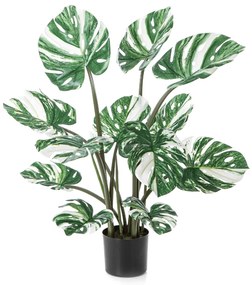 Monstera Deliciosa Wit kunstplant - 90 cm