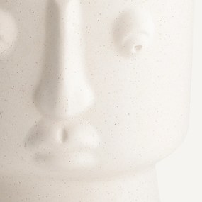 Geglazuurde keramische bloempot, H24cm, Lesego
