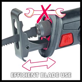 Einhell TE-AP 18/22 Li-Solo Accu Reciprozaag