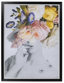 Kare Design Flower Lady Pastel Portret Met Bloemen