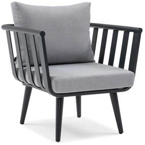 Stoel en Bank Loungeset 5 personen Aluminium Grijs  De Laan Projects